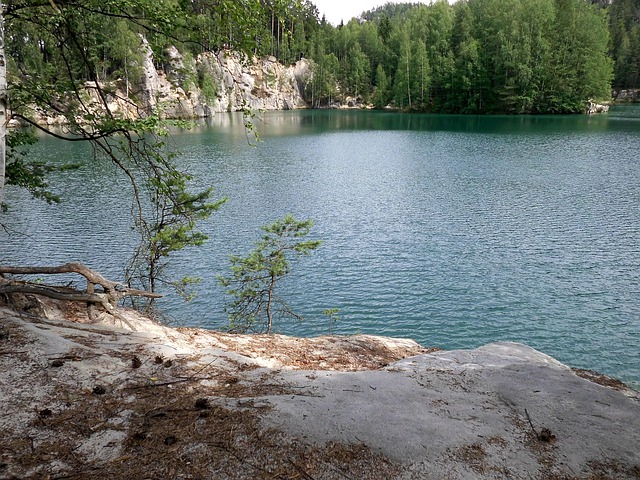 jezero Adršpach